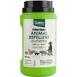 repellent skunk safer critter ridder granules